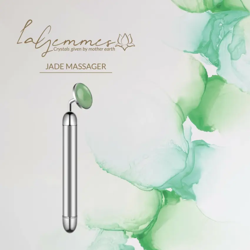 La Gemmes - Stymulator Łechtaczki Z Zielonym Jedeitem - obrazek 6