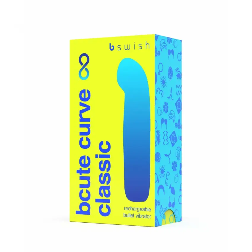 B swish - Wibrator Punktu-G Bcute Curve Classic Żółty - obrazek 2