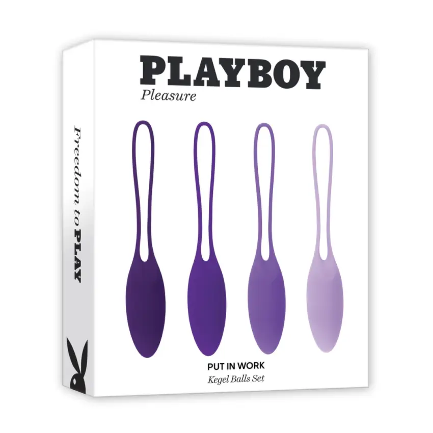 Playboy Pleasure - Zestaw kulek kegla Put In Work - 4 sztuki - obrazek 6
