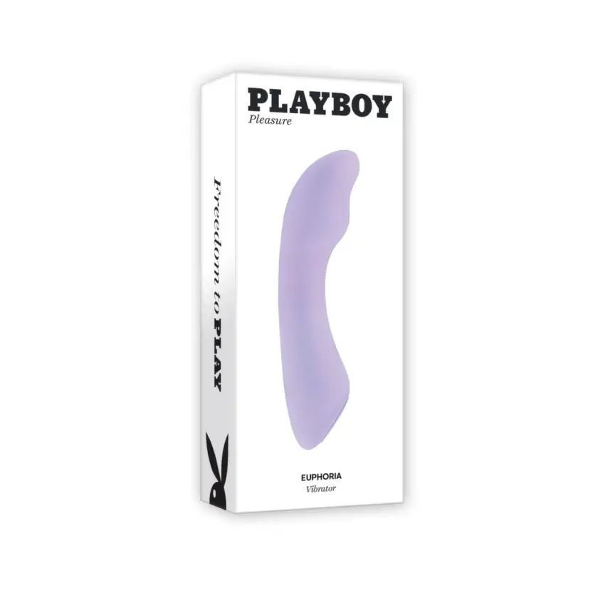 Playboy Pleasure - Wibrator z zakrzywiony trzonem Euphoria  - 7 prędkości - obrazek 9
