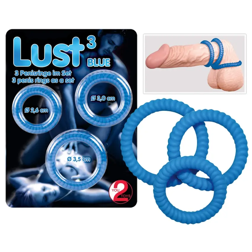 You2Toys - Pierścienie erekcyjne -  3 sztuki - obrazek 5