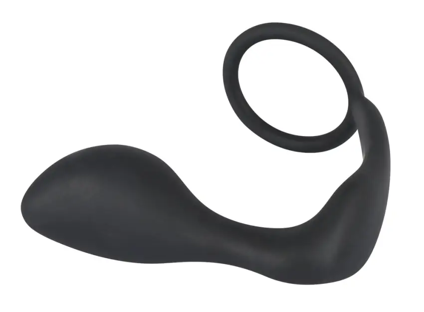 Pierścień Erekcyjny Ze Stymulatorem Prostaty - Black Velvets - obrazek 6