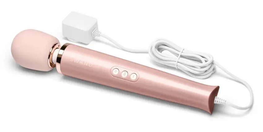 Le Wand - Masażer Łechtaczki 34 cm Ruchoma Główka Powerful Plug-In RoseG - obrazek 4
