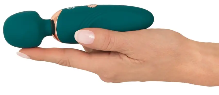 You2Toys - Mały Masażer Z Ruchomą Główka Petite Wand Zielony - obrazek 6