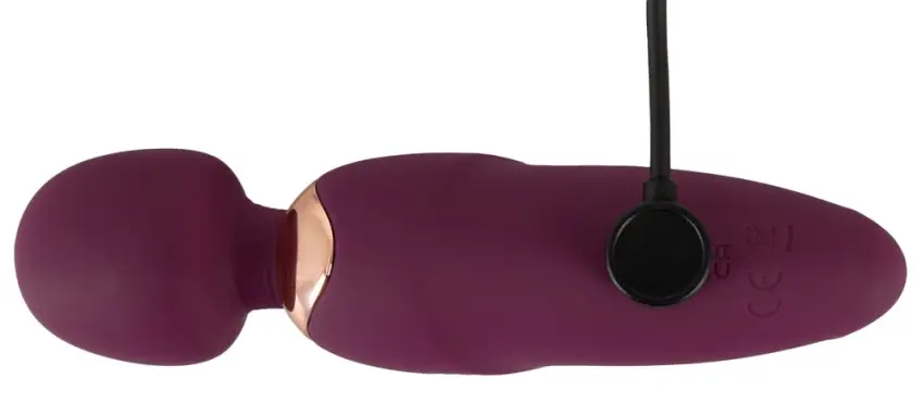 You2Toys - Mały Masażer Z Ruchomą Główka Petite Wand Fioletowy - obrazek 8
