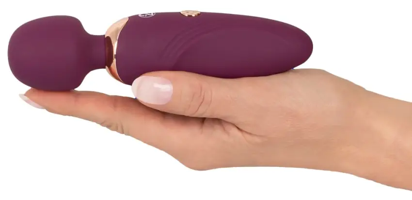 You2Toys - Mały Masażer Z Ruchomą Główka Petite Wand Fioletowy - obrazek 6