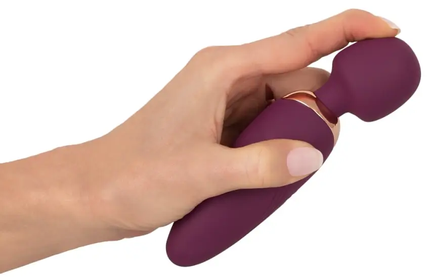 You2Toys - Mały Masażer Z Ruchomą Główka Petite Wand Fioletowy - obrazek 7
