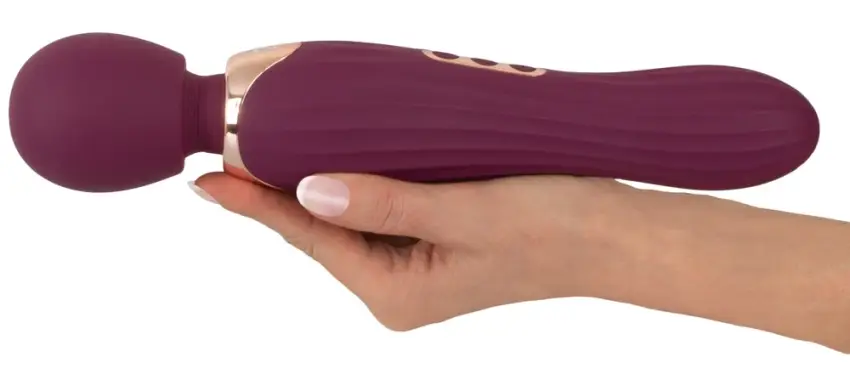 You2Toys - Duży Masażer Z Ruchomą Główka Grande Wand Fioletowy - obrazek 7