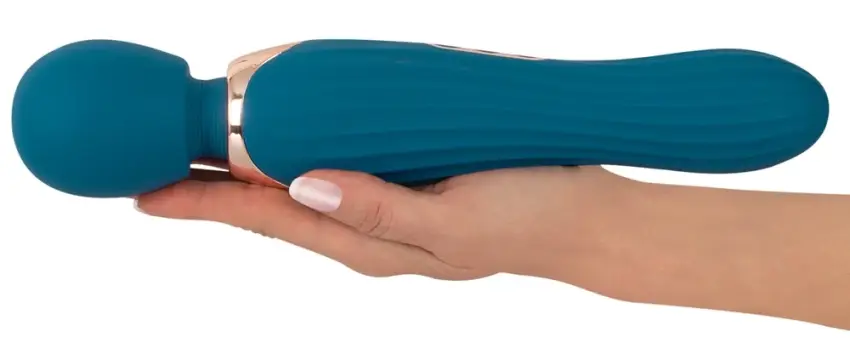 You2Toys - Duży Masażer Z Ruchomą Główka Grande Wand Niebieksi - obrazek 7