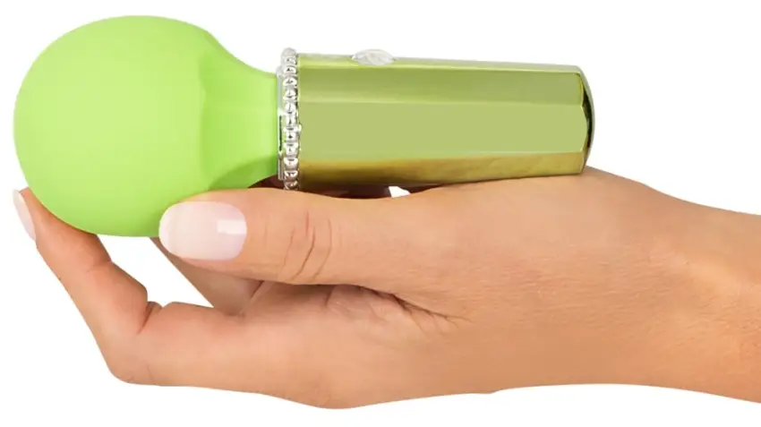 Yout2Toys - Mini Masażer Łechtaczki Zielony Mini Wand Lemon - obrazek 6