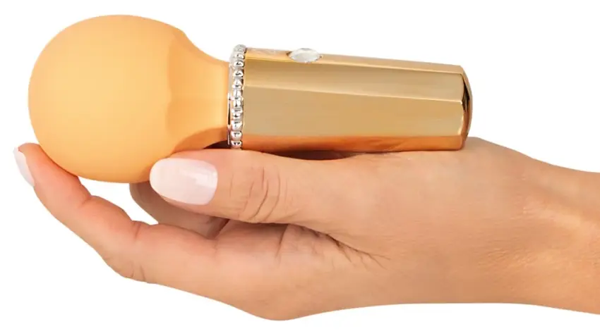 Yout2Toys - Mini Masażer Łechtaczki Żółty Mini Wand Mango - obrazek 6