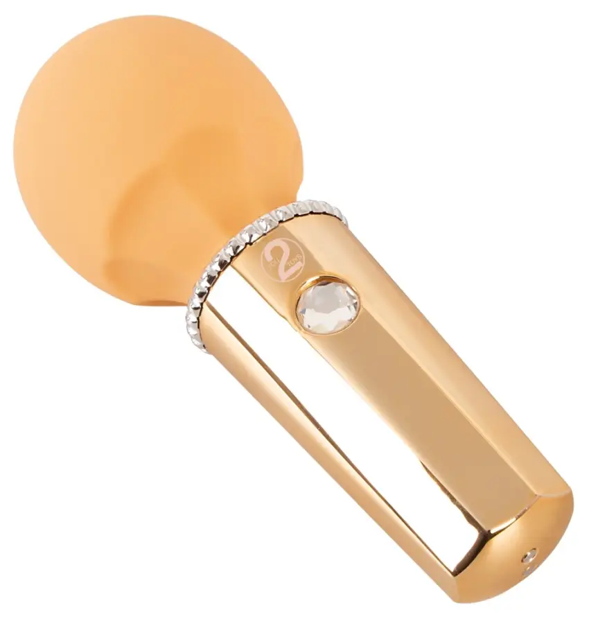 Yout2Toys - Mini Masażer Łechtaczki Żółty Mini Wand Mango - obrazek 5