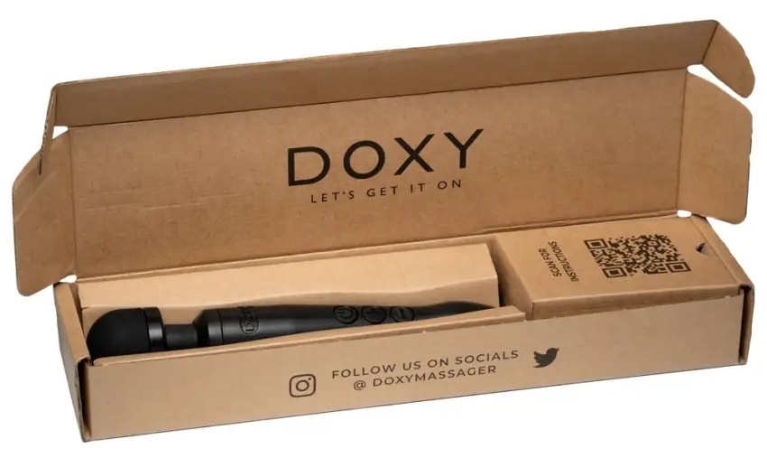 Doxy - Masażer Łechtaczki Doxy 3 USB-C Czarny Mat - obrazek 5
