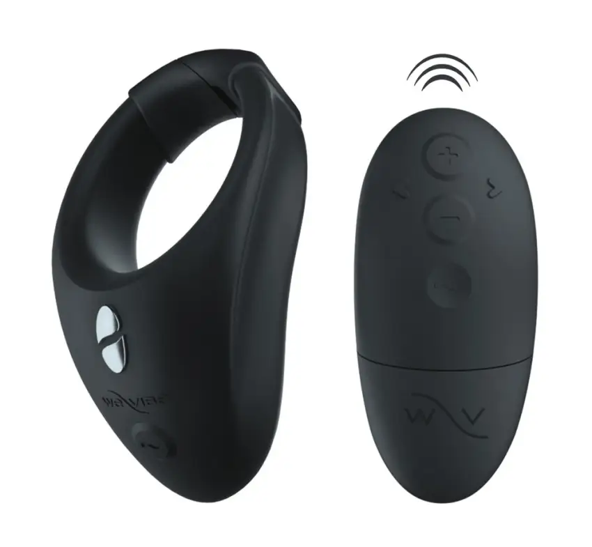 We-Vibe - Pierścień Erekcyjny Z Aplikacją Bond Niebieski - obrazek 2