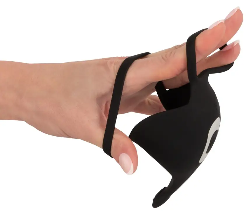 Rebel - Pierścień Erekcyjny Ze Stymulatorem Jąder Cock ring with RC Ball - obrazek 8