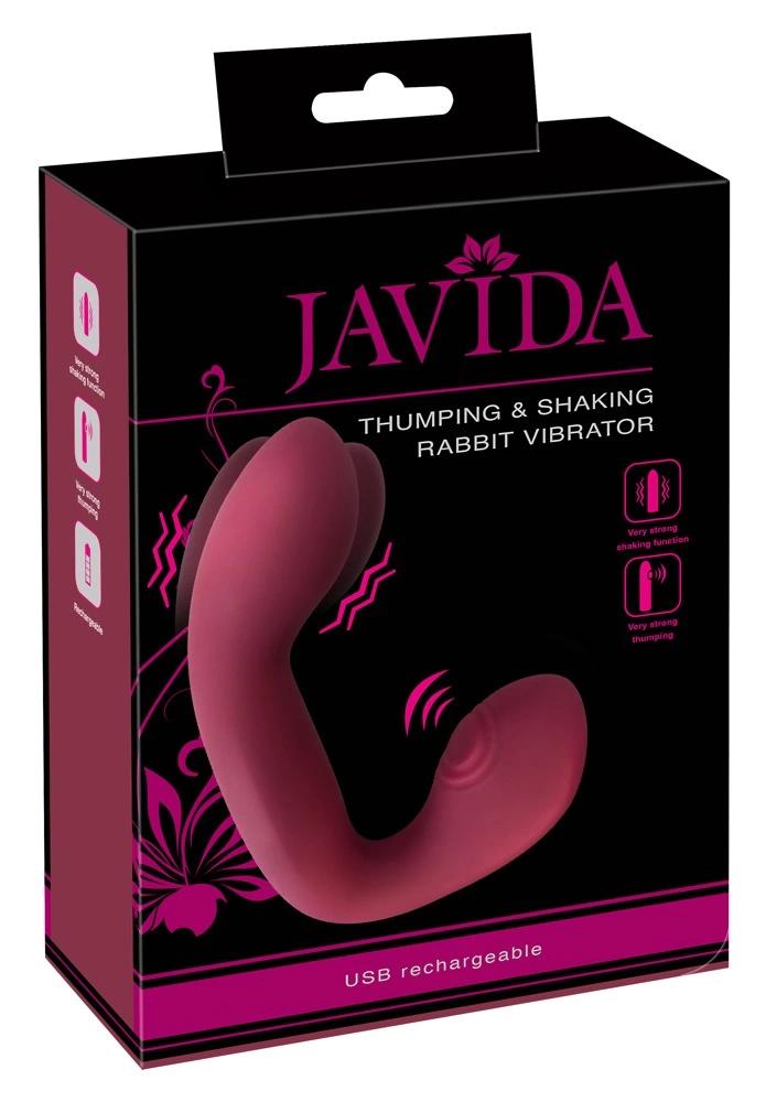 Javida - Wibrator Punktu-G Masażer Łechtaczki 2w1
