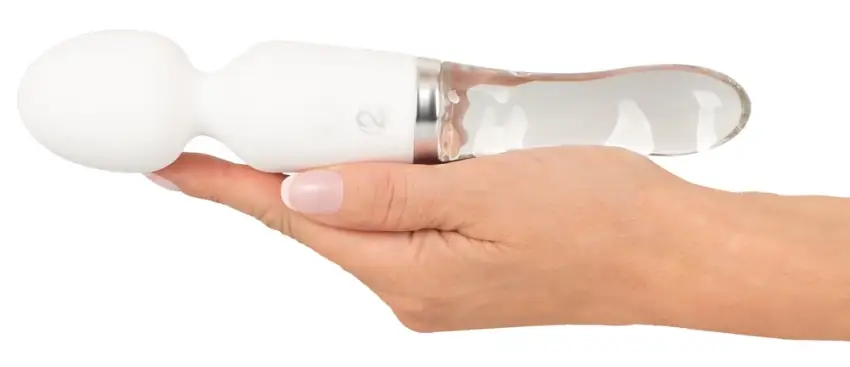 Liaison - Dwustronny Wielofunkcyjny Masażer Glass Vibrator 1 - obrazek 6