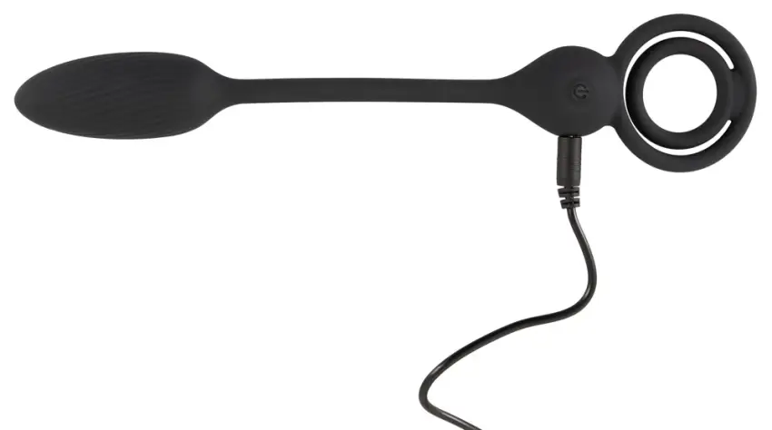 Rebel - Pierścień Erekcyjny Z Wtyczką Analną Wibrujący Cock&ball ring with a RC - obrazek 7