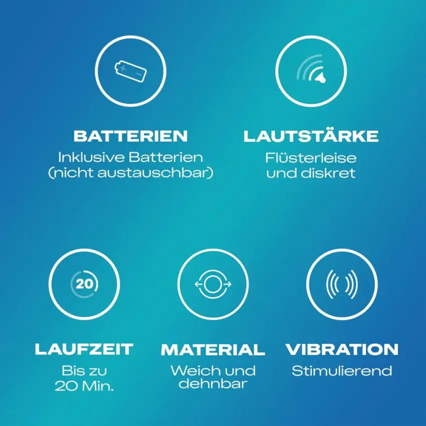Durex Ring - Jednorazowy Pierścień Wibracyjny Na Penisa - obrazek 3