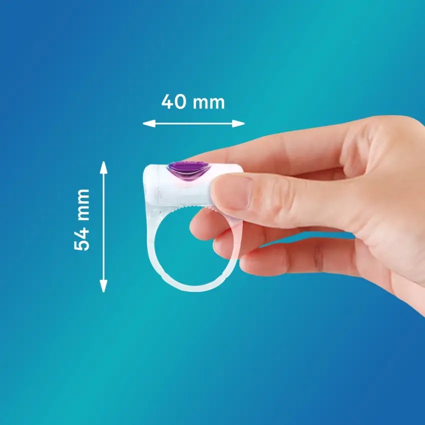 Durex Ring - Jednorazowy Pierścień Wibracyjny Na Penisa - obrazek 2