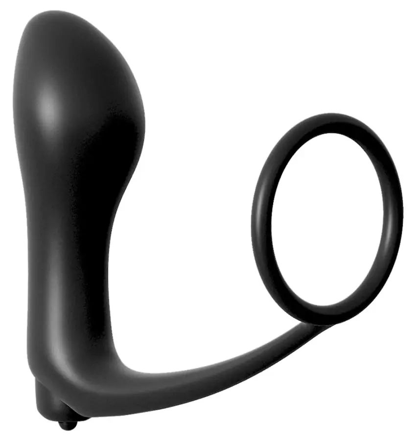 Anal Fantasy - Korek Analny Z Pierścieniem Na Penisa Wibrujący - obrazek 2