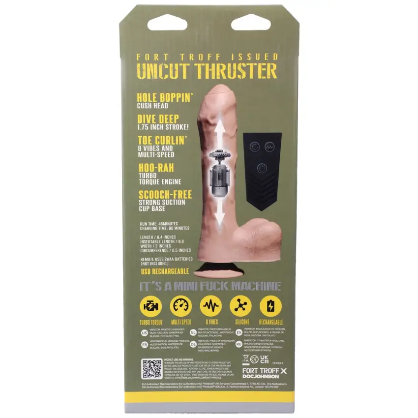 Doc Johnson - Realistyczne dildo Uncut - obrazek 4
