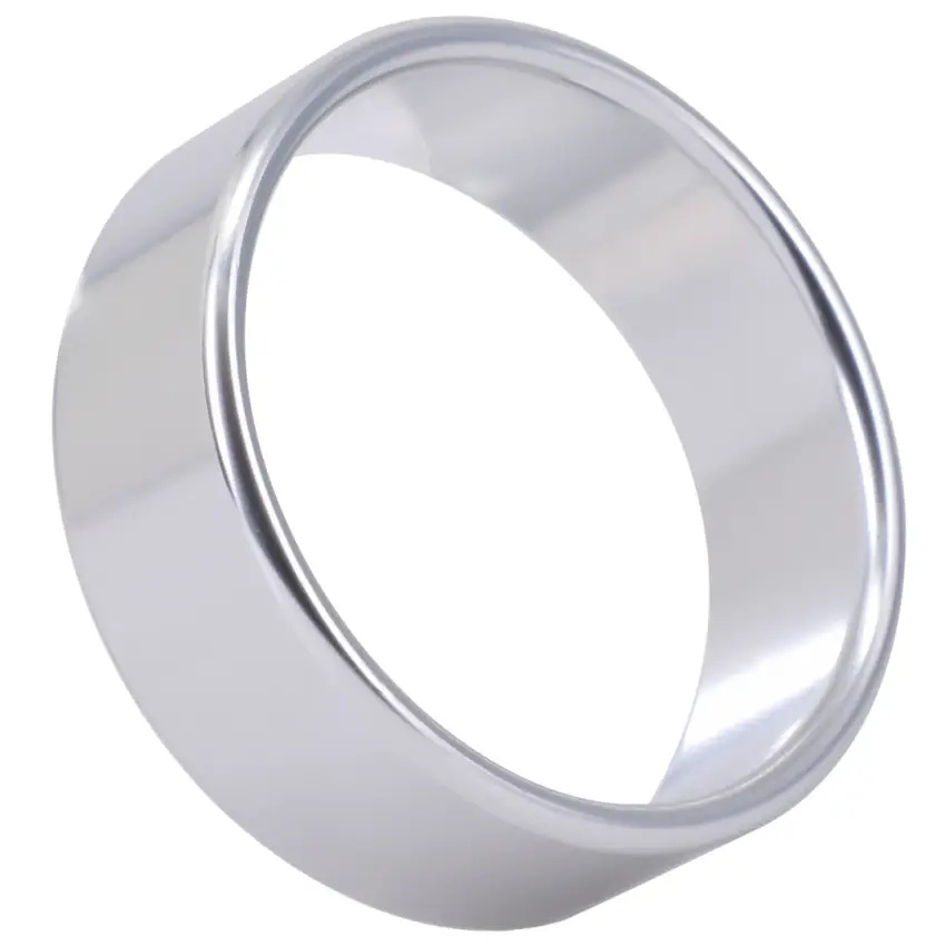 Doc Johnson - Pierścień erekcyjny szczotkowane aluminium bardzo duży - obrazek 3