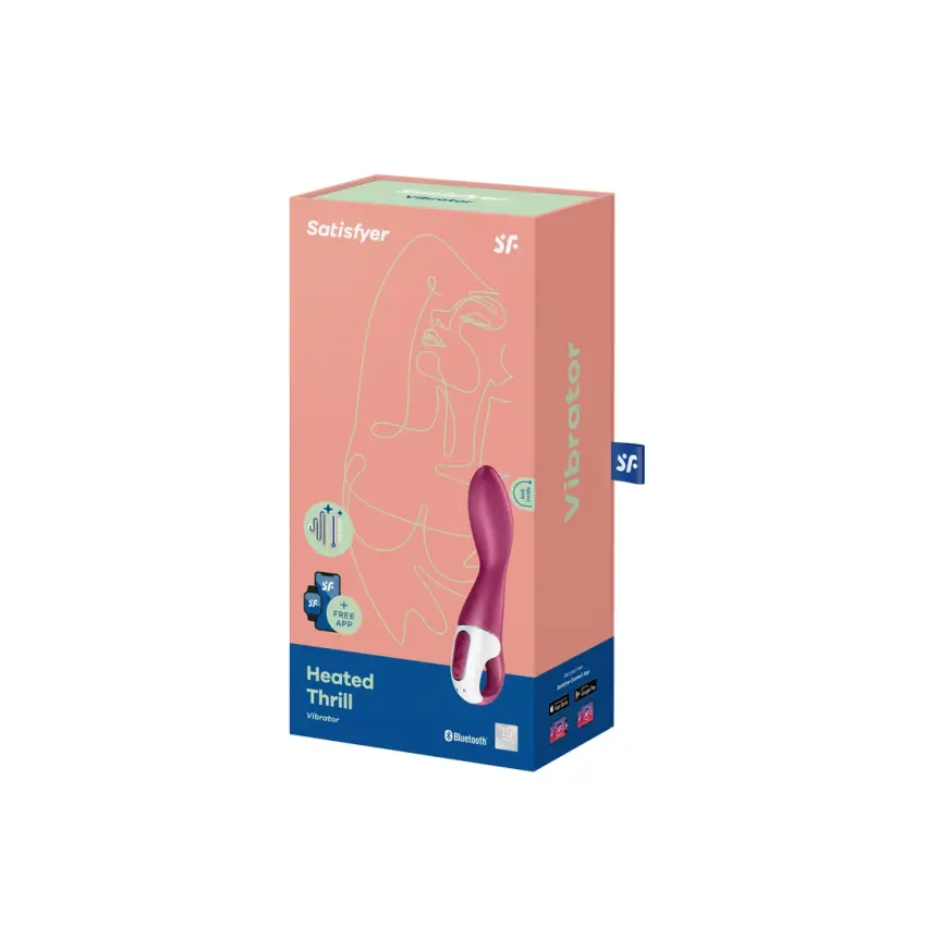 Satisfyer - Zakrzywiony wibrator Heated - obrazek 2