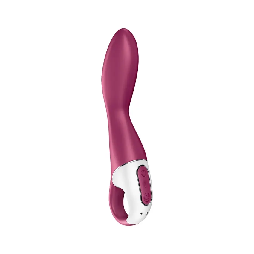 Satisfyer - Zakrzywiony wibrator Heated - obrazek 3