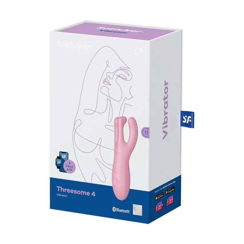 Satisfyer - Stymulator łechtaczki Threesome 4 - obrazek 2