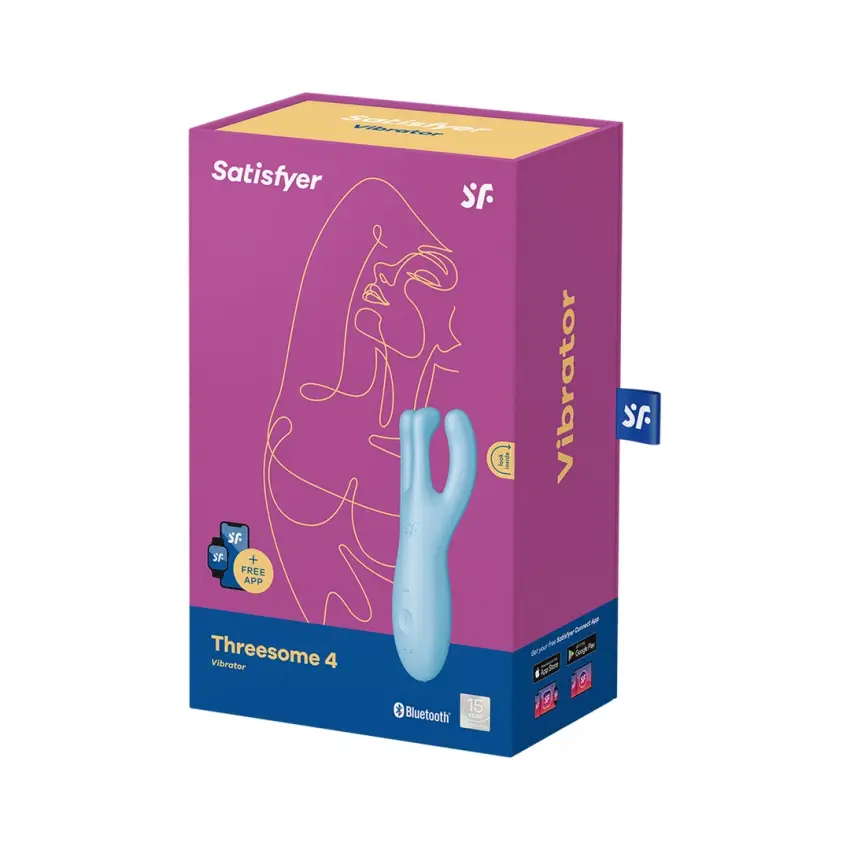 Satisfyer - Stymulator łechtaczki Threesome 4 - obrazek 2