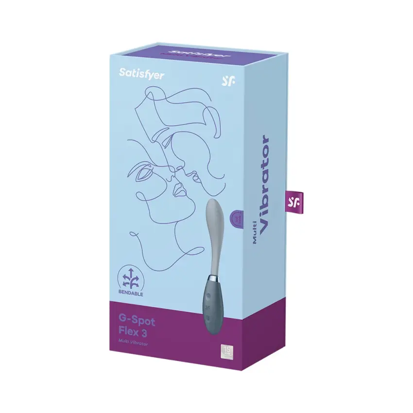 Satisfyer - Wibrator zakrzywiony G-spot Flex 3 - obrazek 2