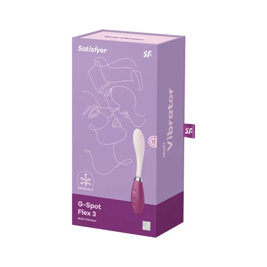 Satisfyer - Wibrator zakrzywiony G-spot Flex 3 - obrazek 2