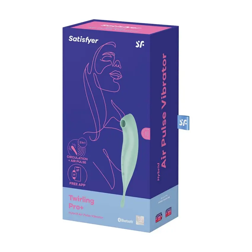 Satisfyer - Stymulator łechtaczki Twirling Pro Connect - obrazek 2