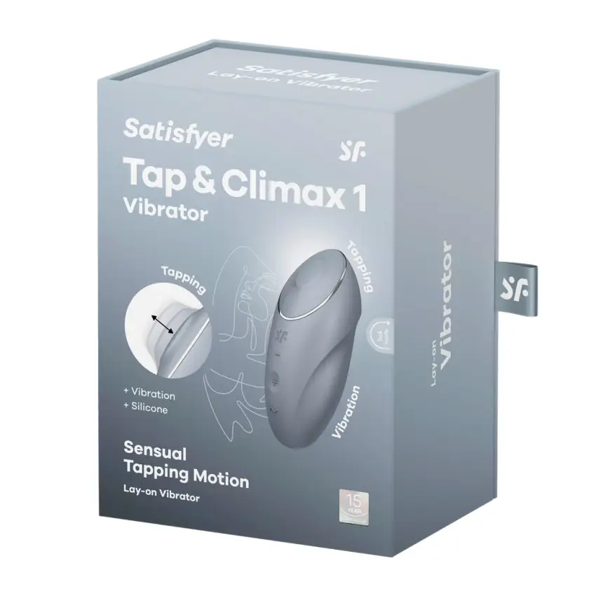 Satisfyer - Stymulator łachtaczki Tap and Climax - obrazek 2