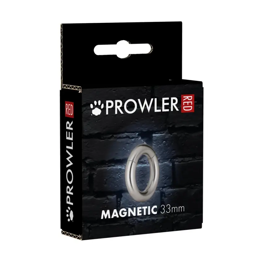 Metalowy pierścień erekcyjny 33mm Prolwer Red - obrazek 2