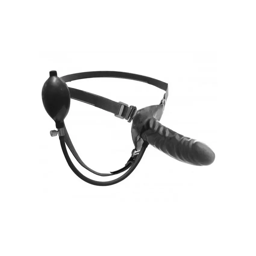 XR Brands - Nadmuchiwane dildo na pasku - obrazek 3