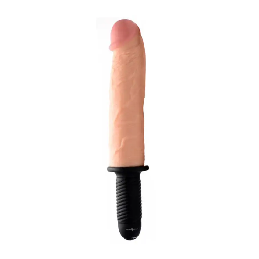 XR Brands - Wibrujące dildo XXL - obrazek 5