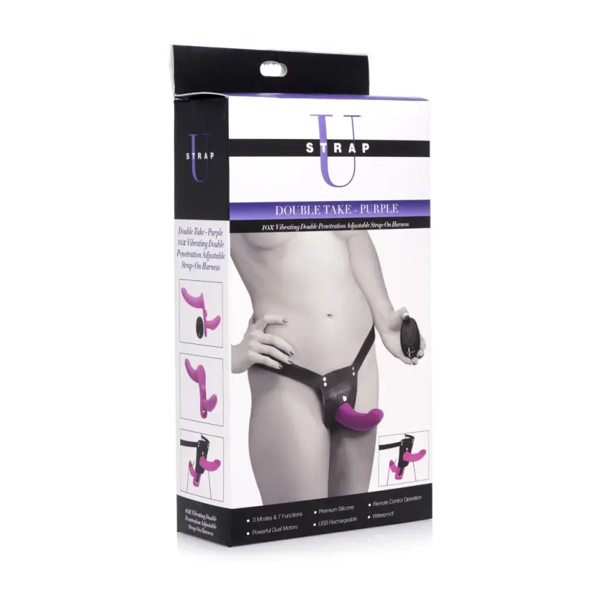 Uprząż z paskiem do penetracji Double Take XR Brands - obrazek 7