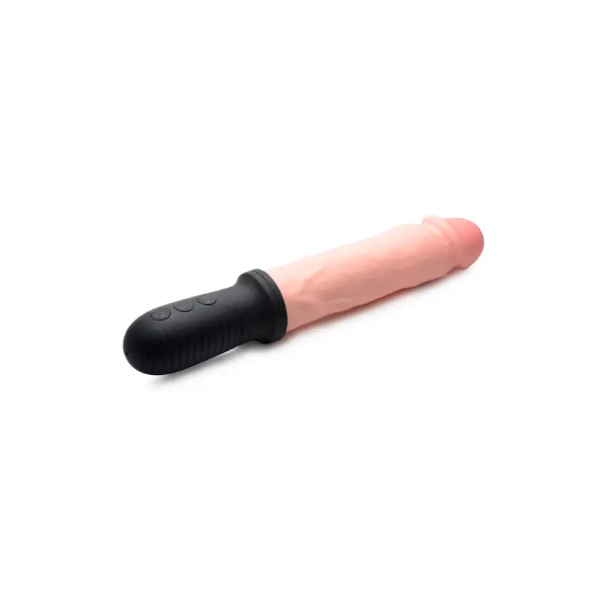 Wibrujące i pchające dildo z uchwytem Xr Brands - obrazek 3