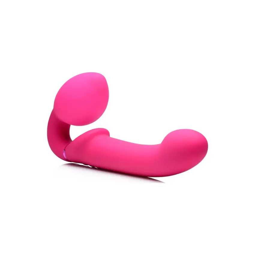Podwójne pulsujące dildo Xr Brands - obrazek 3