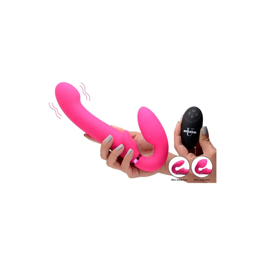 Podwójne pulsujące dildo Xr Brands - obrazek 5