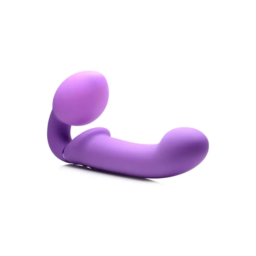 Podwójne pulsujące dildo Xr Brands - obrazek 3