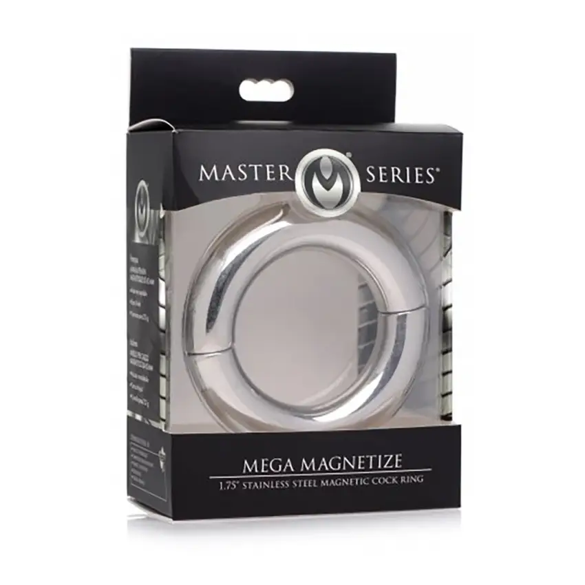 Pierścień magnetyczny ze stali nierdzewnej - 2 / 4,4 cm XR Brands - obrazek 2