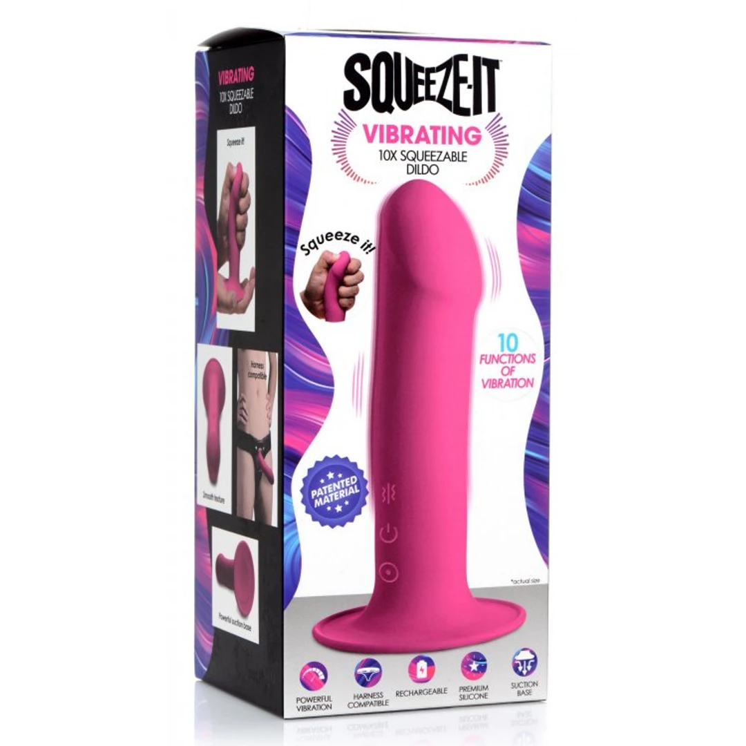 XR Brands - Wibrujące dildo z możliwością założenia na pasek 1 XR Brands - Wibrujące dildo z możliwością założenia na pasek