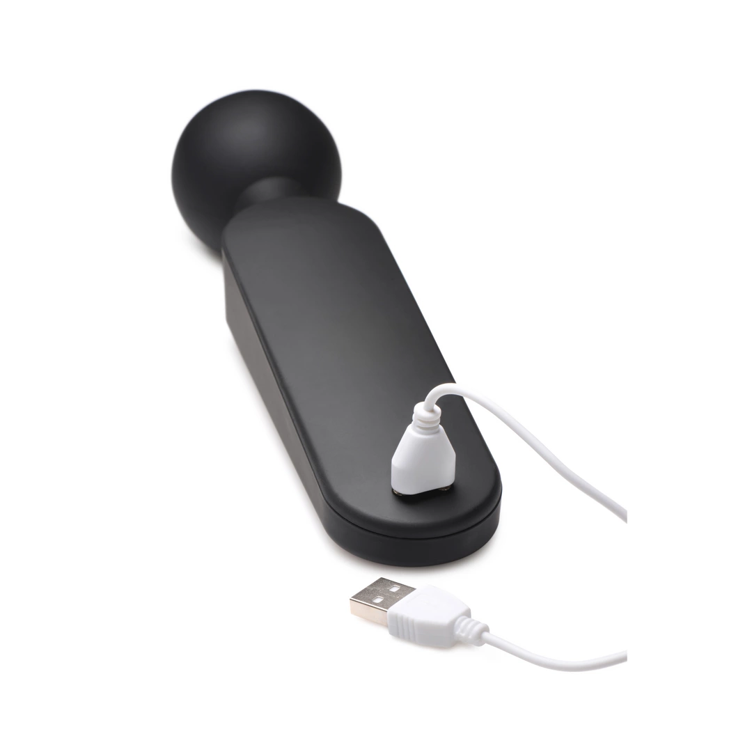 XR Brands - Rozgrzewająca, silikonowa różdżka do masażu 3 XR Brands - Rozgrzewająca, silikonowa różdżka do masażu - obrazek 3