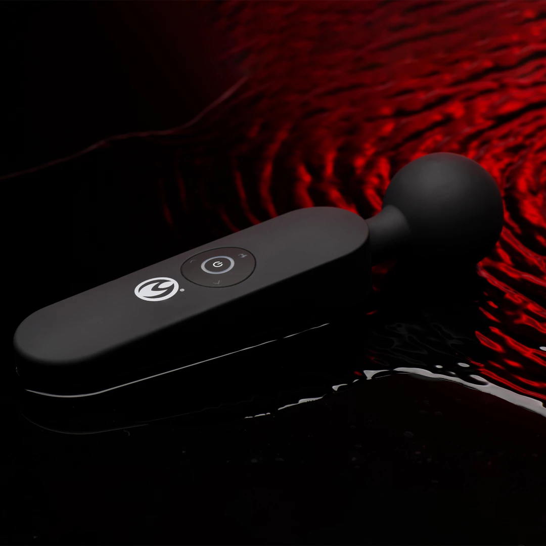 XR Brands - Rozgrzewająca, silikonowa różdżka do masażu 5 XR Brands - Rozgrzewająca, silikonowa różdżka do masażu - obrazek 5