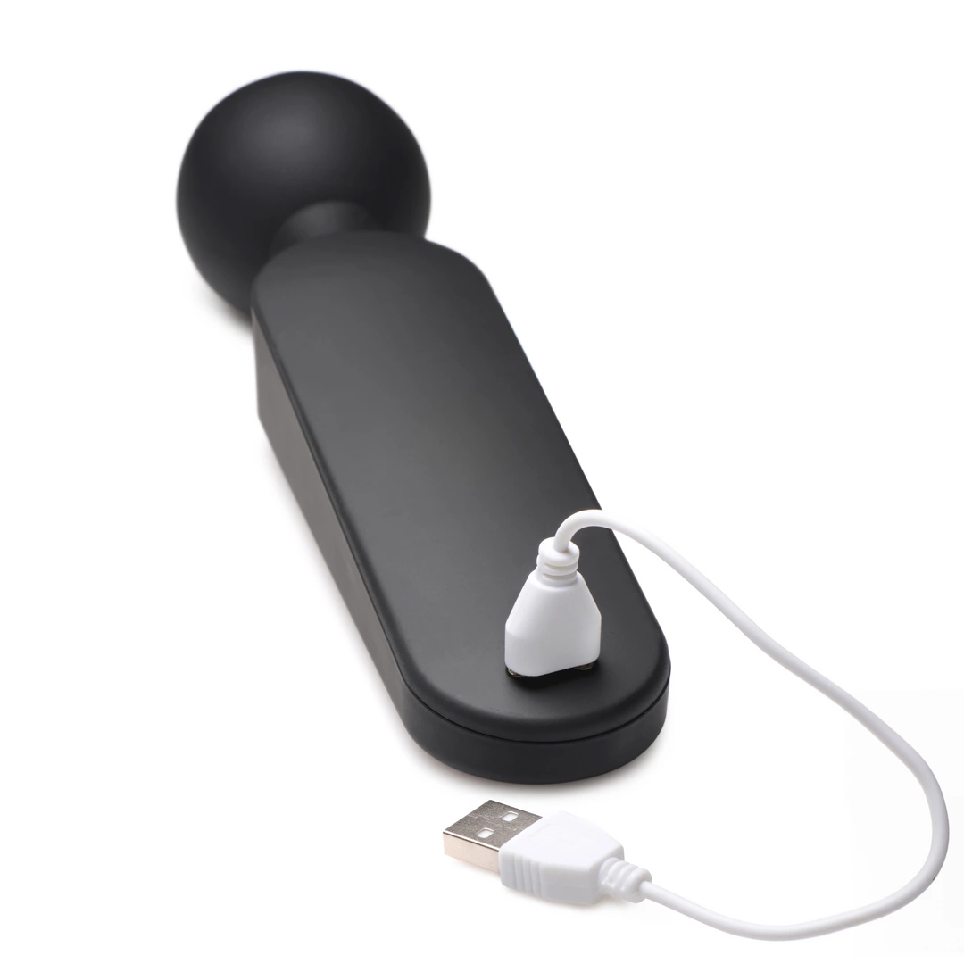 XR Brands - Rozgrzewająca, silikonowa różdżka do masażu 6 XR Brands - Rozgrzewająca, silikonowa różdżka do masażu - obrazek 6