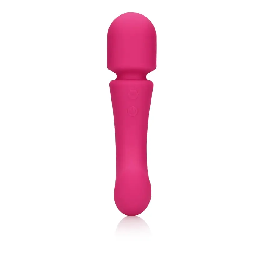 Loveline - Ultra gładki podwójny wibrator - Prestone Pink - obrazek 5