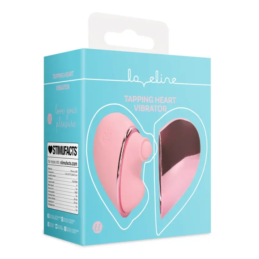 Loveline - Wibrator z mocną główką - Pink Arabesque - obrazek 2